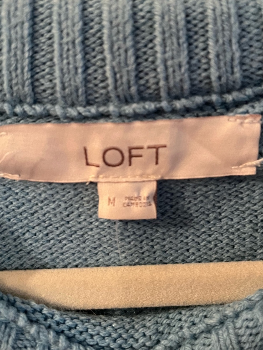 💖LOFT Ribbed Cape Sweater 💖 - Picture 3 of 15